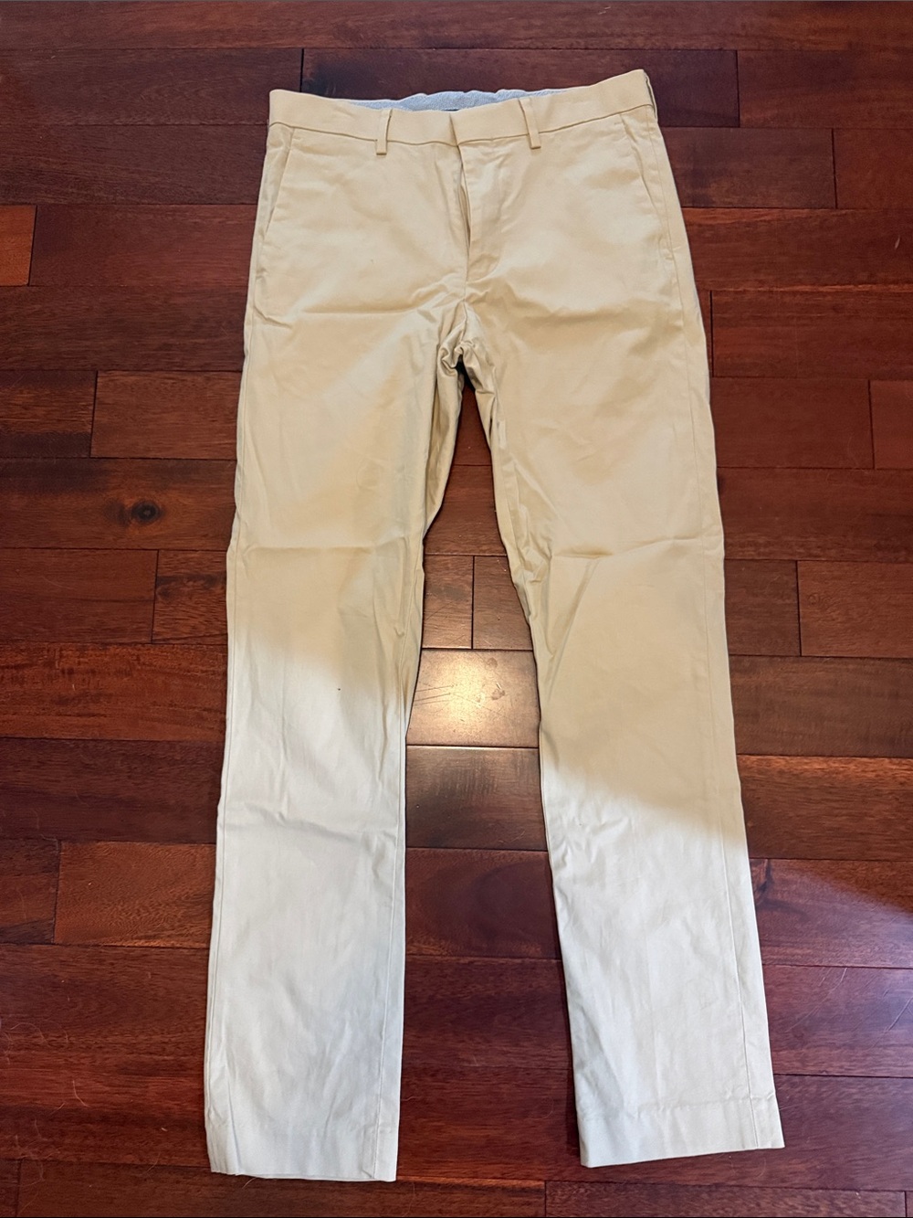 Murano Slim Chinos in Light Beige